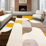 Abstract Geometric Area Modern Home Entryway(Yellow)