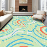 Ethereal Abstract Swirl Boho (Green)