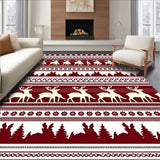 Reindeer Xmas Area with Nordic Forest(Brown)