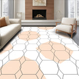 Hexagonal Honeycomb with Minimalist Modern Appeal (White)