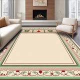 Enchanted Holiday Bell Tower Half Round Floor Covering(Beige)