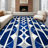 Abstract Mid Century Modern(Blue)