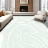 Interlocking Marble Mist with Subtle Swirl Motifs (Green)