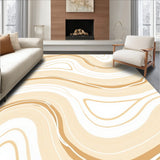 Ethereal Swirl Dreamy Landscape Contemporary Visualization(Beige)