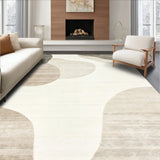 Desert Sand Ivory Beige Abstract(Beige)