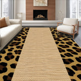 Ultra Soft Area Rug, Non Slip, Stain Resistant, Washable Area Rugs for Living Room, Bedroom, Handmade Tufted Wool Antelope(Beige)