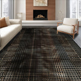 Ultra Soft Area Rug, Non Slip, Stain Resistant, Washable Area Rugs for Living Room, Bedroom, Leopard Design Pet-Friendly Bedroom Area Rug(Beige)