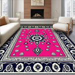 Medallion Mosaic with Intricate Border Design (Pink) - ODIKA