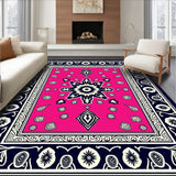 Medallion Mosaic with Intricate Border Design (Pink) - ODIKA