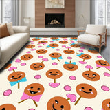 Frosted Cookie Wonderland with Festive Bow and Lollipop Accent(Brown)