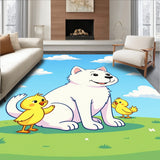 Delightful Animal Companion Welcome with Heartwarming Friendship Theme(White)