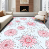 Luxurious Blooming Floral Fantasy Wonderland Swirl Dream Tapestry (Pink) - ODIKA