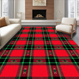 Rustic Cabin Heritage Checkered Design(Red)