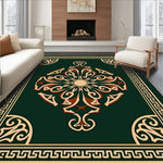 Celtic Knot Design with Traditional Interlocking (Green) - ODIKA