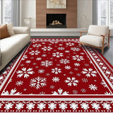 Magical Winter Celebration Decorative Seasonal Accent(Red)