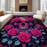 Artful Gothic Floral Composition(Red)