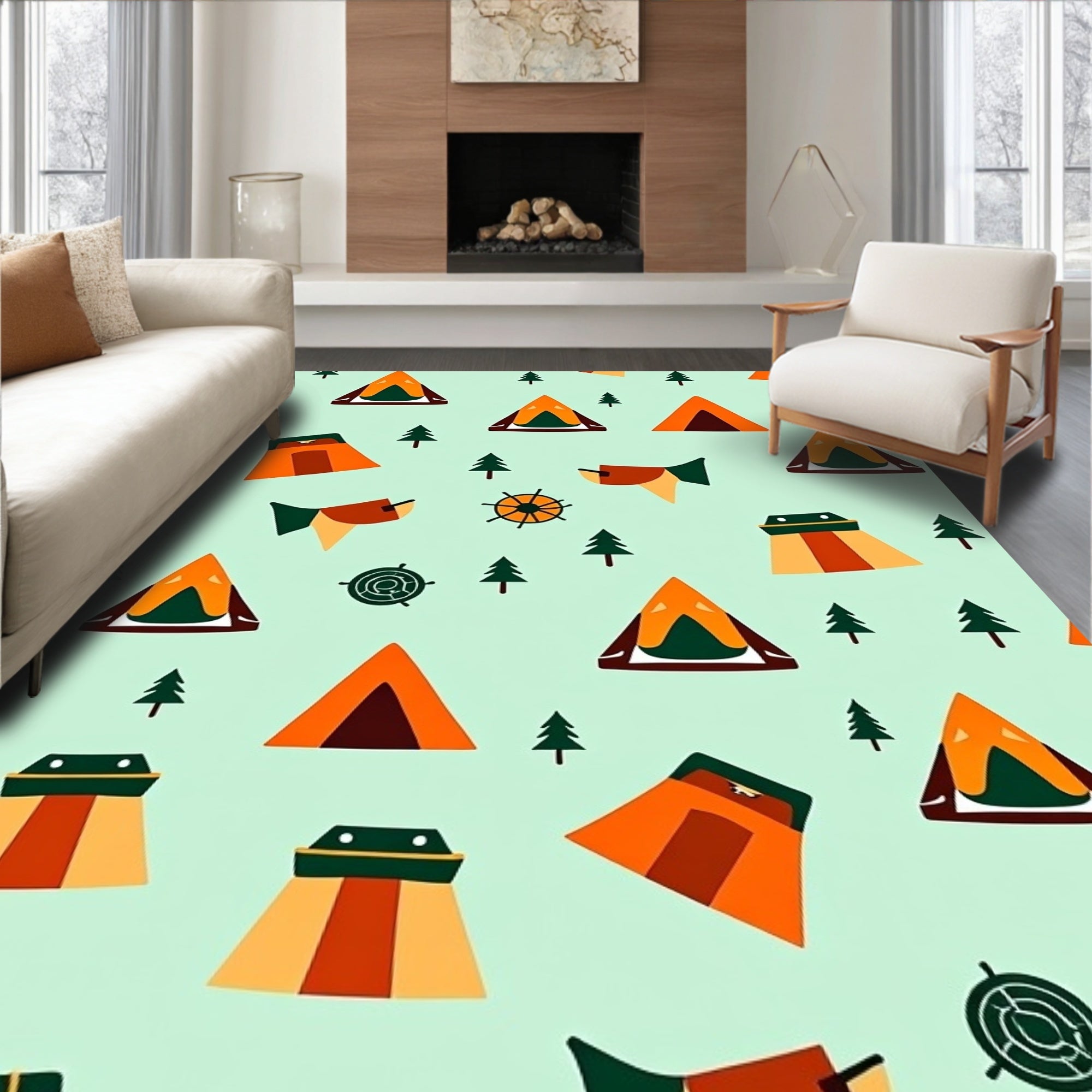 Happy Camper Woodland Explorer Theme (Orange) - ODIKA
