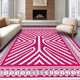 Inspired Trellis Design High Pile Accent (Pink)