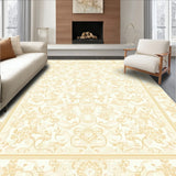 Ethereal Scroll Area in Creamy Beige Tones(Beige)