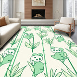 Enchanted Forest Panda Adventure Decorative(Green)