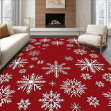 Joyful Winter Wonderland Seasonal Embellishment Adornment(Red)