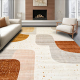 Speckled Mirage Area Neutral Beige & Earthy Tones Modern Design(Beige)