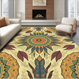 Boho Dreamcatcher Feather Medallion Tapestry(Beige)