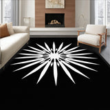 Celestial Starburst Radial Vintage Artistic Luxurious Collection(Black)