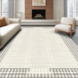 Boho Geometric Area Monochrome(Beige)