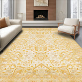 Indoor/ Area Carpet Tan Woven Rug(Beige)