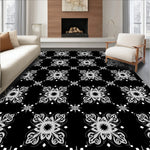 Elegant Damask Victorian Ornate Decorative (Black) - ODIKA