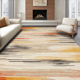 Canyon Spirit Abstract Tribal Patterned Beige Area(Beige)