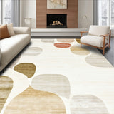 Abstract Retro With Non Slip Backing(Beige)