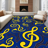 Harmonious Treble Clef Artistic Dance Floor Accent(Blue)