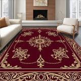 Floral Interlacing Botanical Jewel(Red)