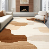 Beige Serenity Area Earthy Brown Accent Easy Care(Beige)