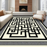 Stylish Transitional Artful Geometry(Black)