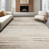 Durable Area – Classic Beige Brown Distressed Floor(Beige)