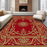 Winterberry Floral Scrollwork Accent(Red)