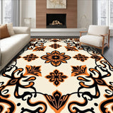 Elegant Baroque Damask Swirl Sophisticated Luxurious Embellishment(Black)