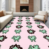 Damask Flourish Ornamental Traditional Style (Pink)