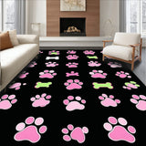 Lively Flannel Pet Print Design(Pink)