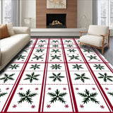 Plaid and Snowflake with Vintage Holiday Charm(Red)