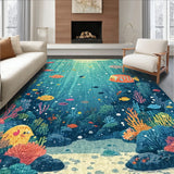 Fun Ocean World for Kids with Marine Life and Learning Shapes(Blue)