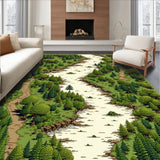 Elegant Nature Inspired Play Surface(Green)