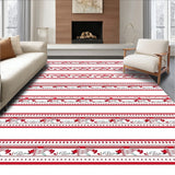 Cane Stripe Medallion with Crystal(Red)