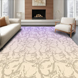Dreamy Ombre Mist with Interlocking Swirl Motifs(Purple)