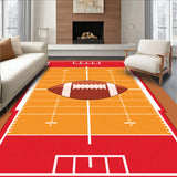Central Football Gridiron Yard Lines(Orange)