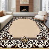 Chateau Garden Trellis with Vintage Interlocking Botanical Embellishments(Beige)