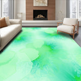 Abstract Watercolor Burst with Flowing Gradient Waves(Green)